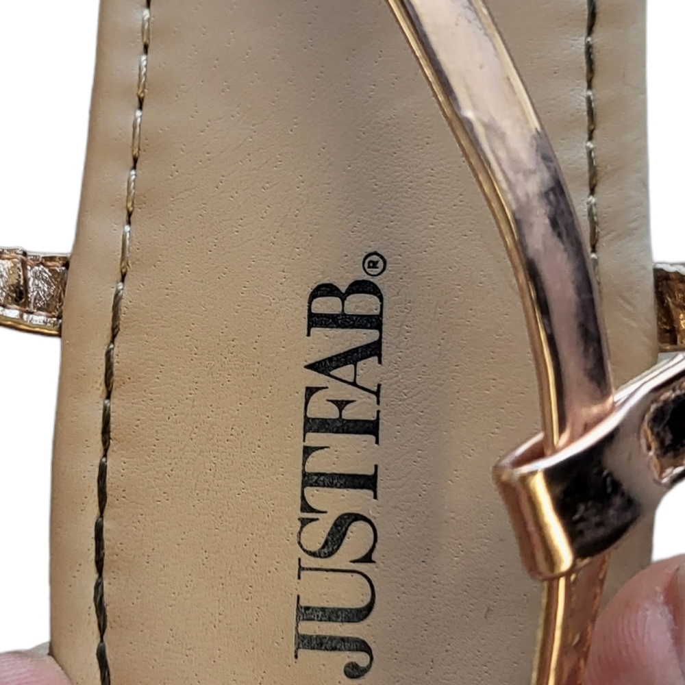 JUSTFAB SANDALS SIZE 8 - Picture 3 of 5